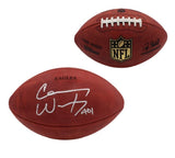 Carson Wentz Signed Philadelphia Eagles Wilson Authentic Stamped NFL Football