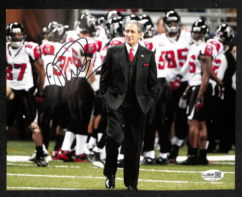 Arthur Blank Signed/Autographed 8x10 Photo Falcons JSA 214185