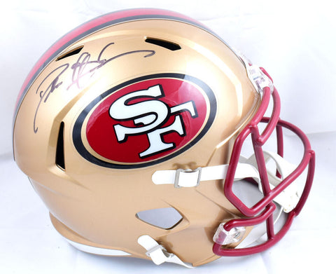 Deion Sanders Signed San Francisco 49ers F/S 96-08 Speed Helmet-Beckett W Holo