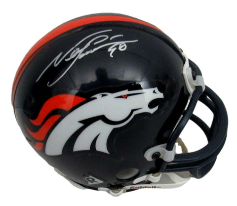 Neil Smith Signed/Autographed Broncos Mini Football Helmet Beckett 157512