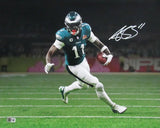 A.J. Brown Philadelphia Eagles Autographed 16x20 Super Bowl 59 Photo Beckett 637