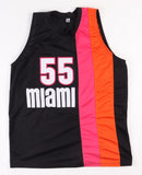 Jason Williams Signed Miami Heat Throwback Floridians Jersey (JSA COA) 06 Champs