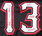 Ari Lehman Signed Jersey Inscribed Jason 1" & "F*** Freddy Krueger! OKAuthentics