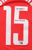 Reed Sheppard Signed Rockets Nike Authentic Jersey Insc "2024 #3 Pick"/ Fanatics