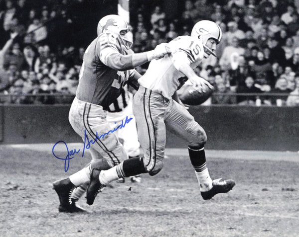 Joe Schmidt Autographed Signed 8x10 Photo Detroit Lions SKU #245899