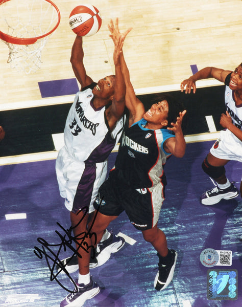 Yolanda Griffith Autographed WNBA Sacramento Monarchs 8x10 Photo Beckett #2