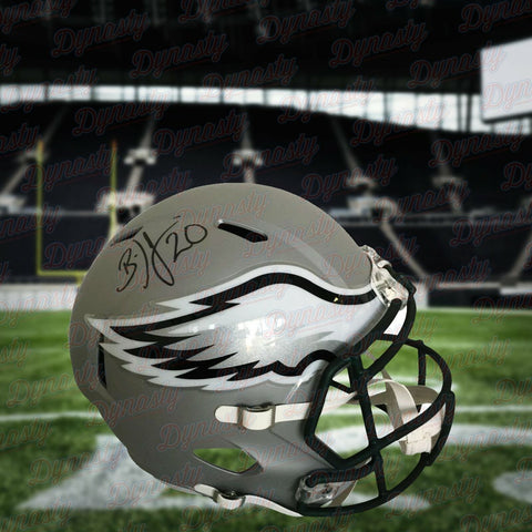 Brian Dawkins Philadelphia Eagles Autographed Signed Full-Size Blaze Helmet JSA