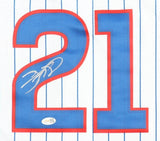 Sammy Sosa Signed Chicago Cubs Nike Home Pinstriped Authentic Jersey (JSA QR)