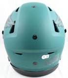 AJ Brown Autographed Eagles F/S Rave Speed Flex Helmet Beckett W Hologram