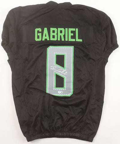 Dillon Gabriel Signed Oregon Ducks Jersey (Beckett) Browns 3rd Round Pick Q.B.