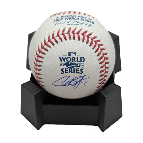 Alex Bregman Autographed Official 2022 World Series Baseball - Beckett