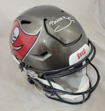 BUCKY IRVING SIGNED TAMPA BAY BUCCANEERS F/S SPEEDFLEX AUTHENTIC HELMET BAS