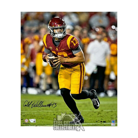 Caleb Williams Autographed USC 16x20 Football Photo - Fanatics