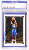 Wizards Richard Hamilton Authentic Signed 2002 Fleer Premium #40 Card PSA Slab