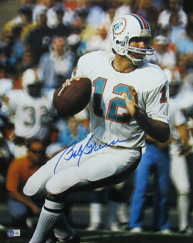 Bob Griese HOF Miami Dolphins Signed/Autographed 16x20 Photo Beckett 166076