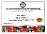 Von Miller Autographed/Inscribed "SB50 MVP" 16x20 Photo w/ Frame Beckett COA