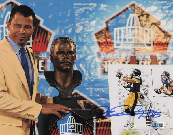 Rod Woodson Autographed 11x14 Photo Pittsburgh Steelers Beckett BAS QR #BS30530