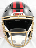Fred Warner Autographed 49ers F/S Rivalries Speedflex Helmet - Beckett Holo