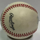 Giants HOF'er MONTE IRVIN Signed Official National League Baseball AUTO - JSA