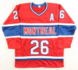 Markus Naslund Signed Montreal Canadiens Jersey (JSA COA) 5xAll Star / Left Wing
