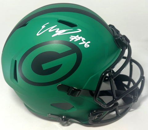 Packers EDGERRIN COOPER Signed Full Size Replica RAVE Speed Helmet AUTO - BAS