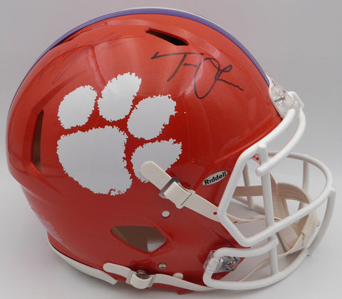 Trevor Lawrence & Uiagalelei Autographed Clemson Auth Full Size Helmet Fanatics