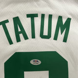 Jayson Tatum Signed Jersey PSA Boston Celtics Autographed