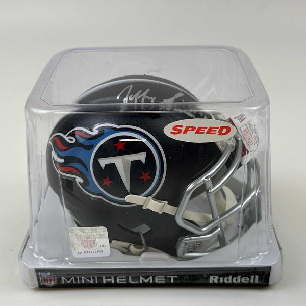 Jeffery Simmons signed Tennessee Titans Riddell NFL Speed Mini Helmet #98 – JSA Jeffery Simmons signed Tennessee Titans Riddell NFL Speed Mini Helmet #98 – JSA