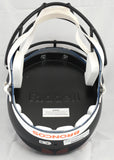 Dre Greenlaw Autographed Denver Broncos F/S Speed Helmet - Beckett W Holo