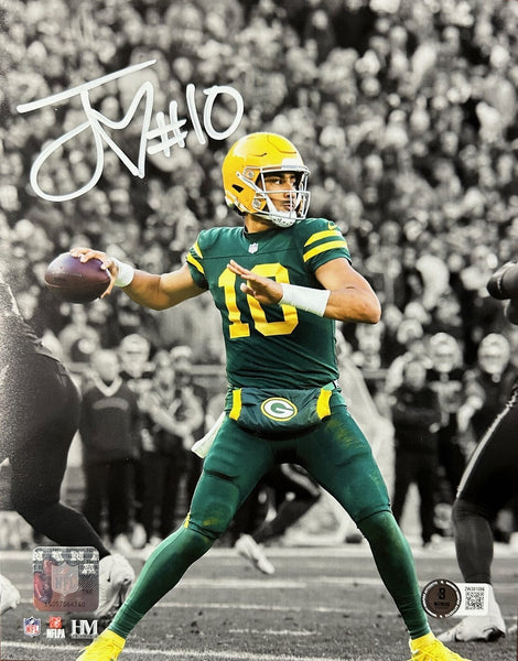 Packers 1st Rnd Pick Quarterback JORDAN LOVE Signed 8x10 Photo #8 AUTO - BAS