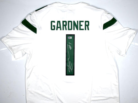 Ahmad Sauce Gardner Signed New York Jets Nike Vapor Limited Jersey - Beckett W