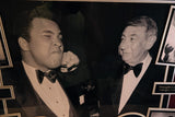 Muhammad Ali and Howard Cosell Autographs w/ Collage Framed JSA LOA
