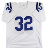 Edgerrin James Signed Indianapolis Colts Jersey (Beckett) 4xPro Bowl Running Bk.