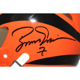Boomer Esiason Signed Cincinnati Bengals Authentic Helmet BAS 43073