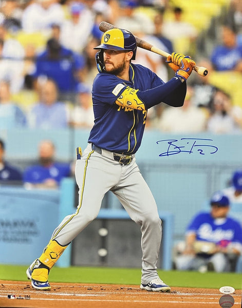 Brewers Infield Prospect BRICE TURANG Signed 16x20 Photo #5 AUTO - JSA