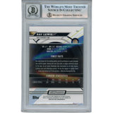 Ray Lewis Autographed 23 Topps Composite Finest #153 Trading Card Beckett 52966