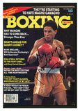 Hector "Macho" Camacho Autographed Boxing Scene Magazine Beckett BAS QR #BK08868