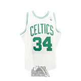 Paul Pierce Autographed Boston M&N White Replica Basketball L Jersey - Fanatics