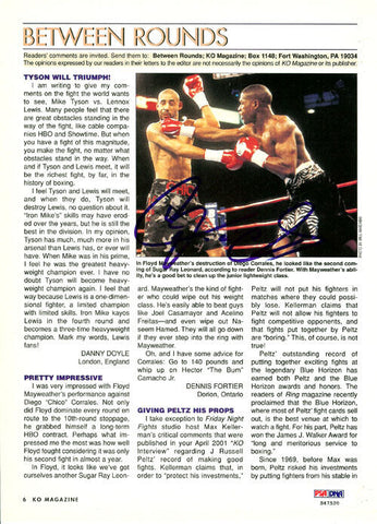 Diego Corrales Autographed Signed Magazine Page Photo PSA/DNA #S47520