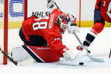 Logan Thompson Signed Washington Capitals Jersey (JSA) Caps #1 Goaltender