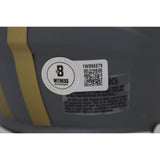 Deion Sanders Autographed San Francisco 49ers Slate Mini Helmet Beckett 47423