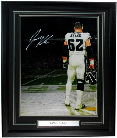 Jason Kelce Signed/Autographed 16x20 Photo Eagles Framed ITP PSA/DNA 200888