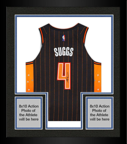 Framed Jalen Suggs Orlando Magic Signed 2021-2022 Mixtape Authentic Jersey
