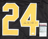 Terry O'Reilly Signed Boston Bruins Jersey (JSA COA) 2 x NHL All Star Right Wing