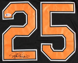 Rafael Palmeiro Signed Baltimore Orioles Majestic Jersey (Beckert)