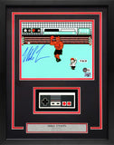 Mike Tyson Signed Framed 8x10 Photo Nintendo Punch-Out!! NES Controller Beckett