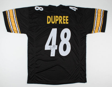 Bud Dupree Signed/Autographed Steelers Black Football Jersey Beckett 156157