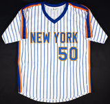 Sid Fernandez Signed New York Mets Jersey (JSA COA) 1986 World Champs / Pitcher