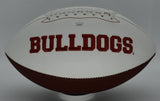 Vince Dooley Signed/Autographed Georgia Bulldogs Logo Football JSA 212319