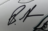 Brandon Graham Signed/Autographed White Eagles Logo Football Beckett 193650